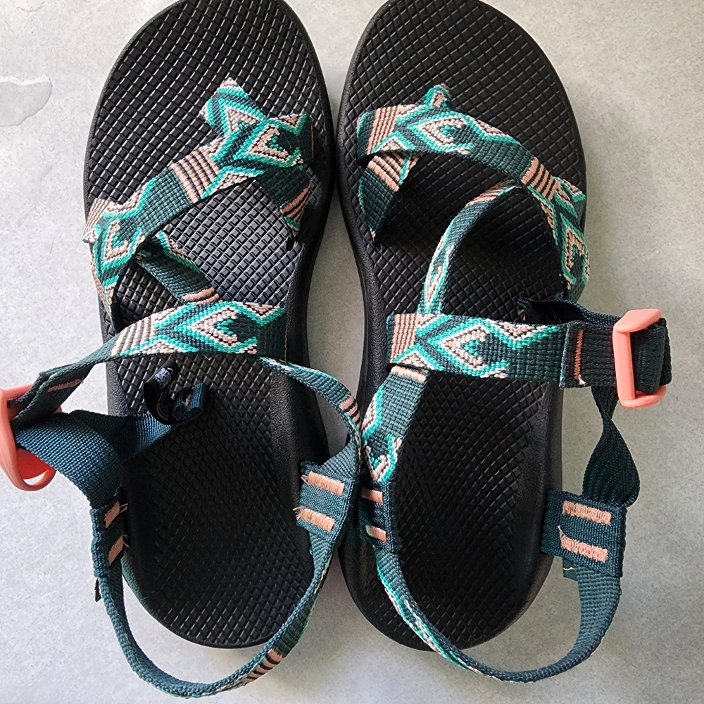 Chaco Sandals Green / Orange